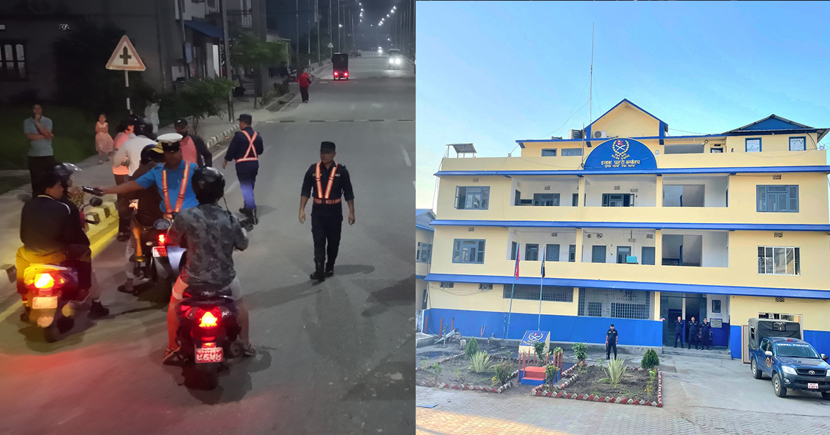 चाडपर्व लक्षित सुरक्षा जाँचमा दमक प्रहरीको सक्रियता